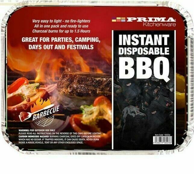 Instant Portable Disposable BBQs Grills GardenPatio BBQs Grills Roaster Grills