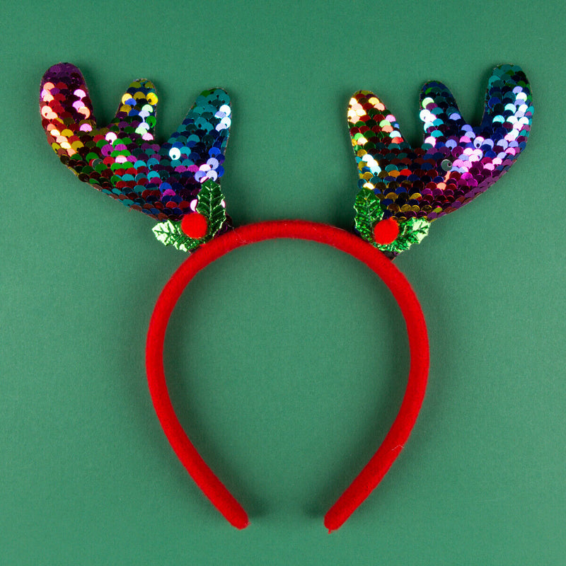 CHRISTMAS NOVELTY Traditional Festive Xmas Accessory Party Sunglasses Antlers Ha