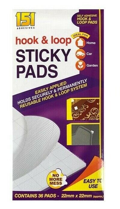 80 STRONG STICKY PADS DOUBLE SIDED FOAM SELF ADHESIVE HOME OFFICE MOUNTING TAPE