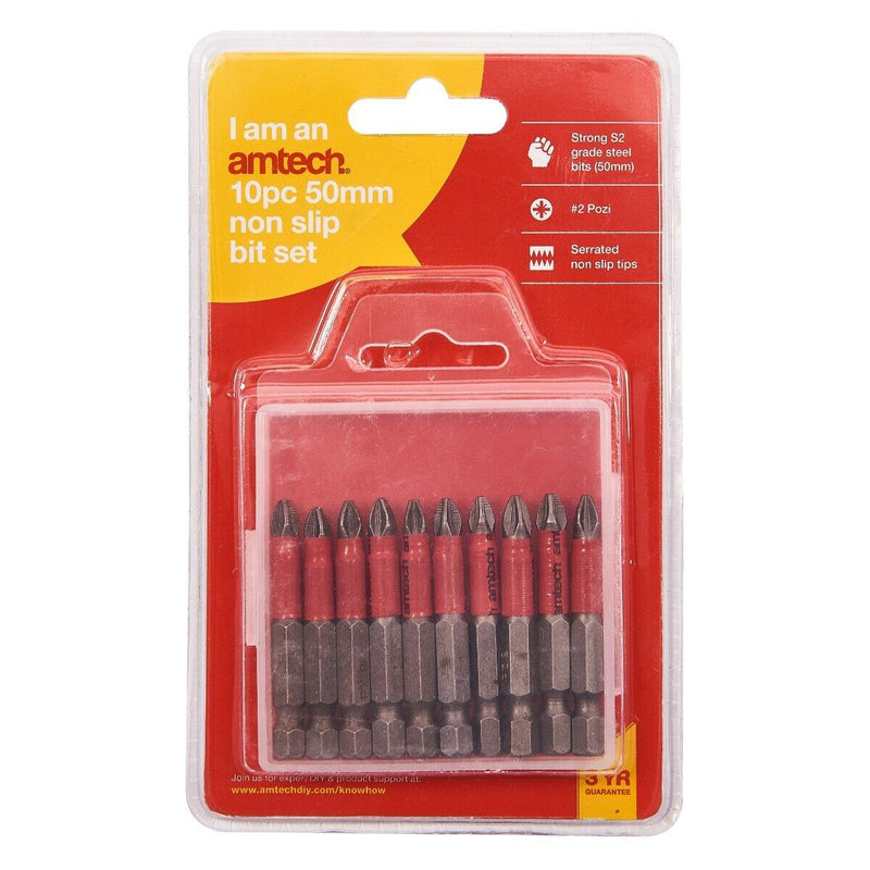 Amtech Screwdriver Drill Bit Sets Small Brick Metal Wood Diy Building HAND HELD