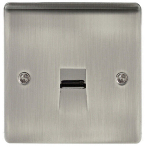 BG Nexus Brushed Steel Satin Chrome Light Switches  & Sockes Range