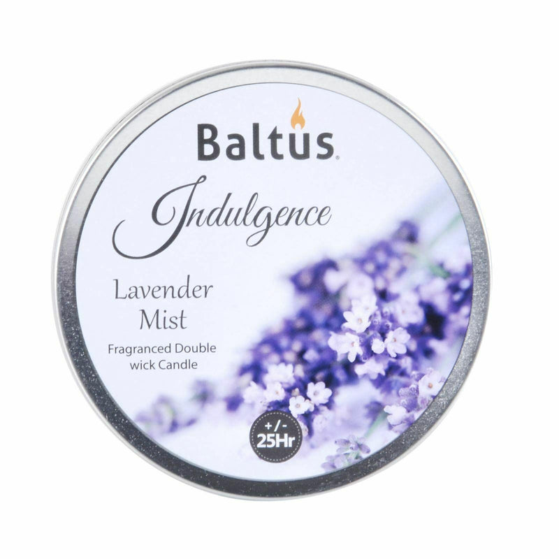 Baltus 25 Hour Scented 2 Wick Candle In Tin  ** CHOOSE LOVELY HOMELY SCENTS***