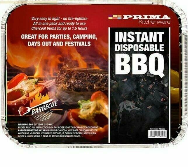 Instant Portable Disposable BBQs Grills GardenPatio BBQs Grills Roaster Grills