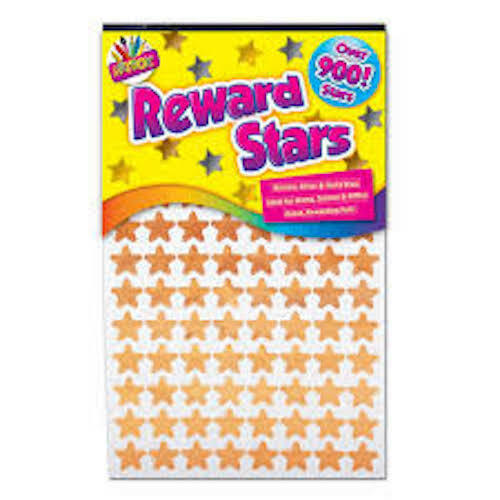 Artbox 500+ Childrens REWARDS STAR Stickers Bright Rewarding Funny Fun