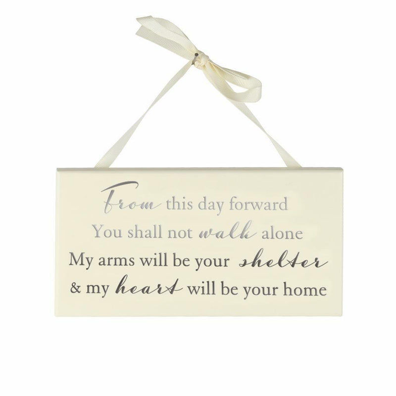 Amore Wedding ❤️Boy/Girlfriend Valentines Gifts Plaque❤ "FROM THIS DAY FORWARD❤️