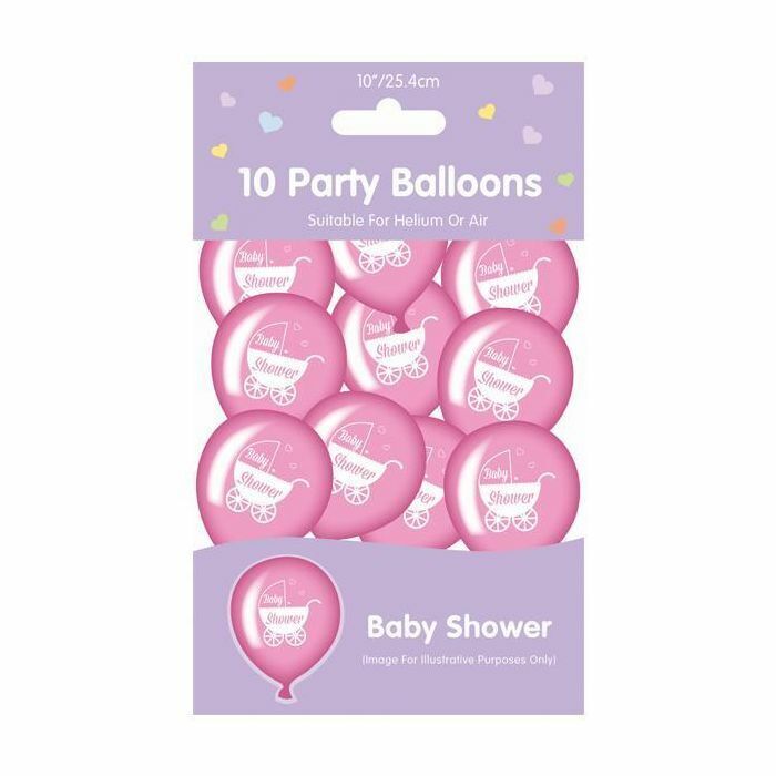 BABY GENDER REVEAL SHOWER Latex BALLOONS Unisex Girl / Boy Party Decorations