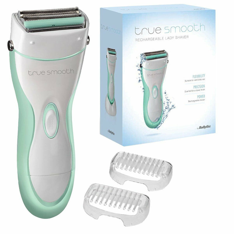 Babyliss 8770BU True Smooth Wet/Dry Rechargeable Ladies Shaver Hair Removal