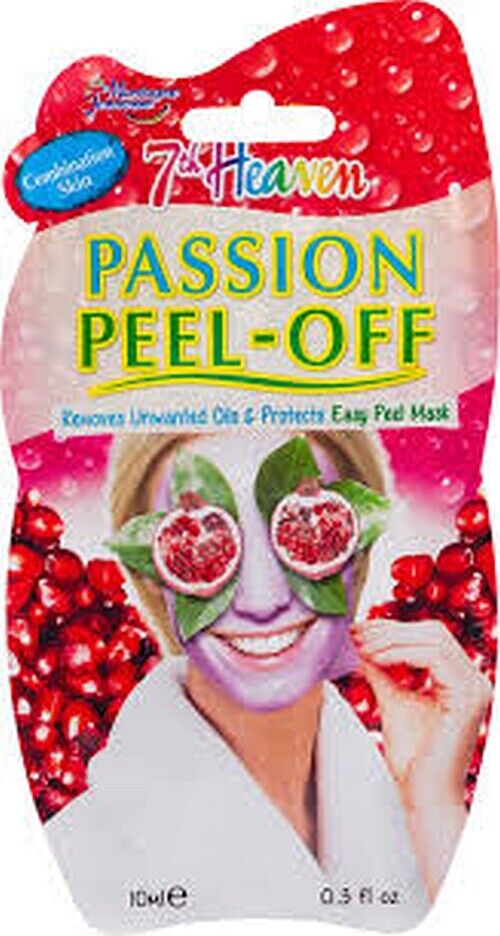 7th Heaven Face Mask Easy Peel Off Passion Fruit Montagne Jeunesse 10ml