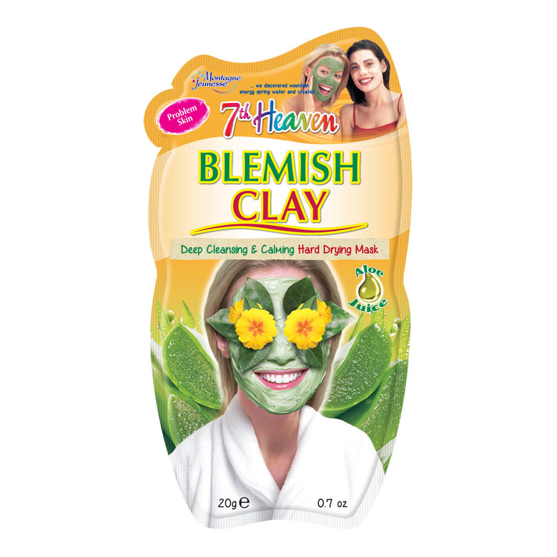 7th Heaven Face Mask Easy Peel Off Blemish Clay  Montagne Jeunesse 10ml