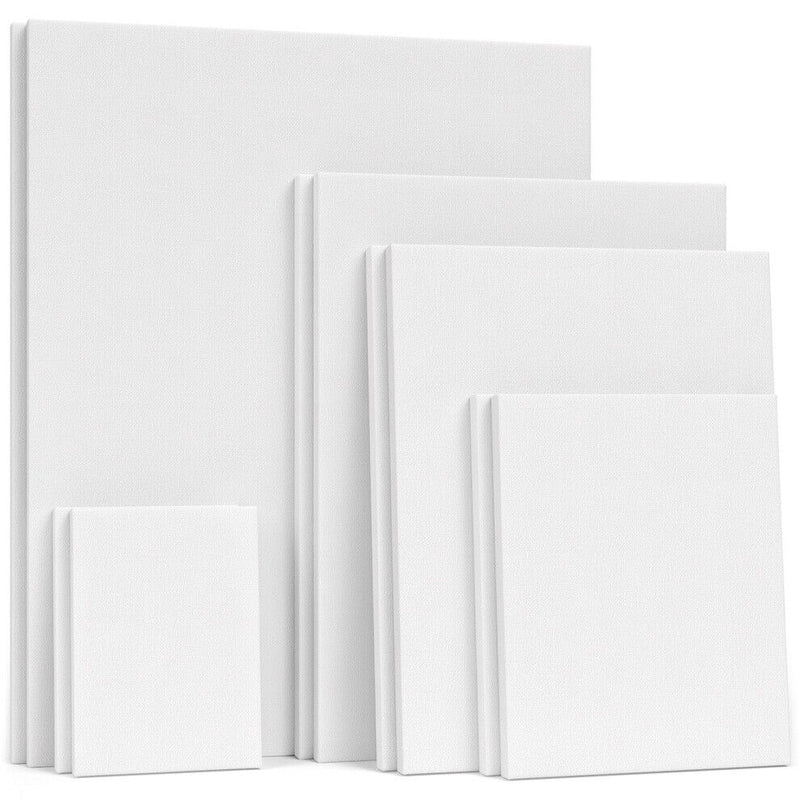 BLANK CANVAS PRIMED ACRYLIC & OIL ARTIST PAINTING CANVAS ART  BOARDS