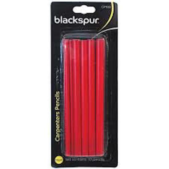 Blackspur 10 Carpenters Joiners Builders Pencils