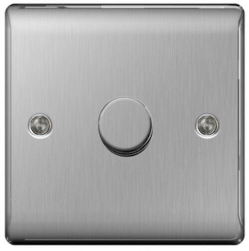 BG Nexus Brushed Steel Satin Chrome Light Switches  & Sockes Range